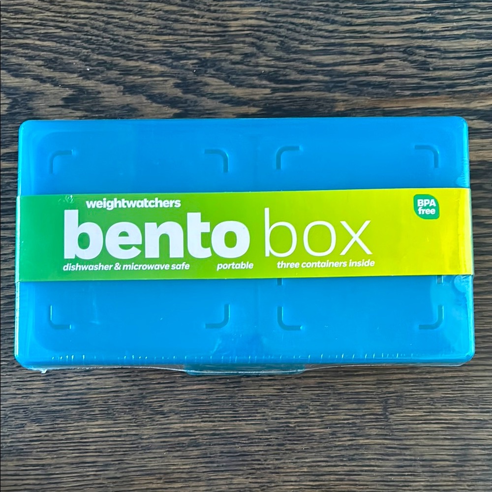 🆕 NWT Weight Watchers Bento Box, 3 Containers, BPA Free